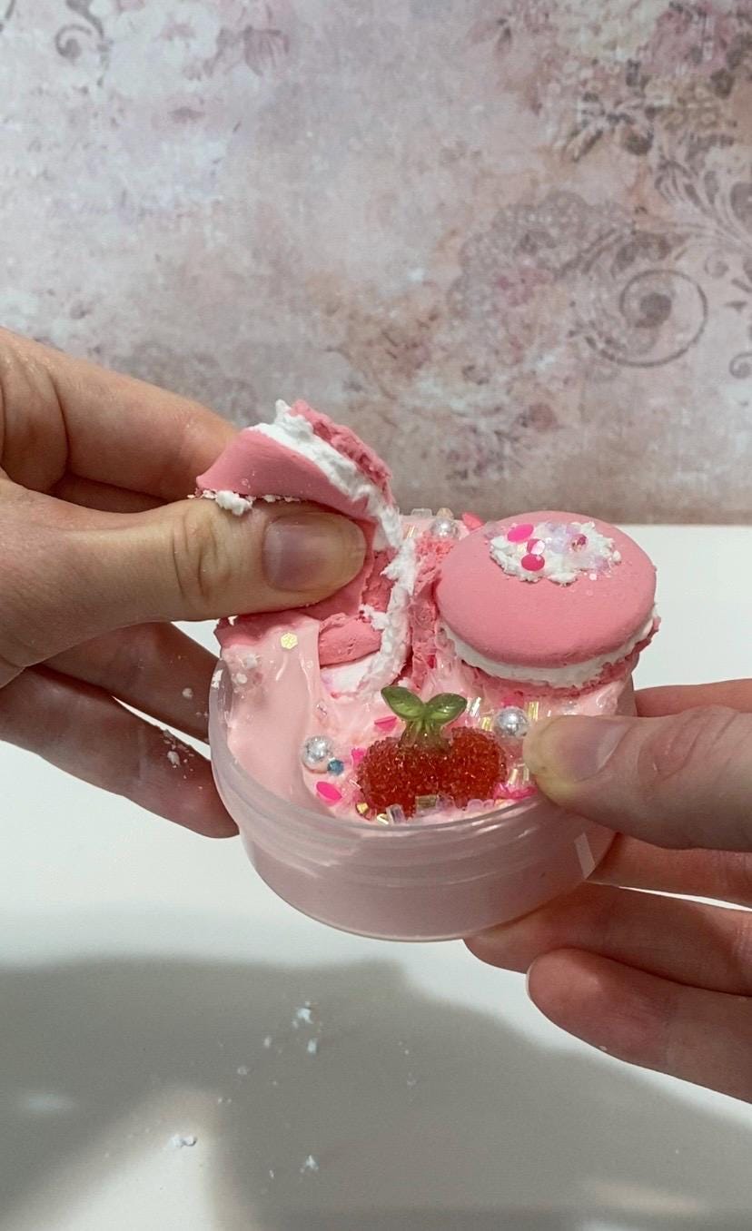 Cherry Macaron Slime
