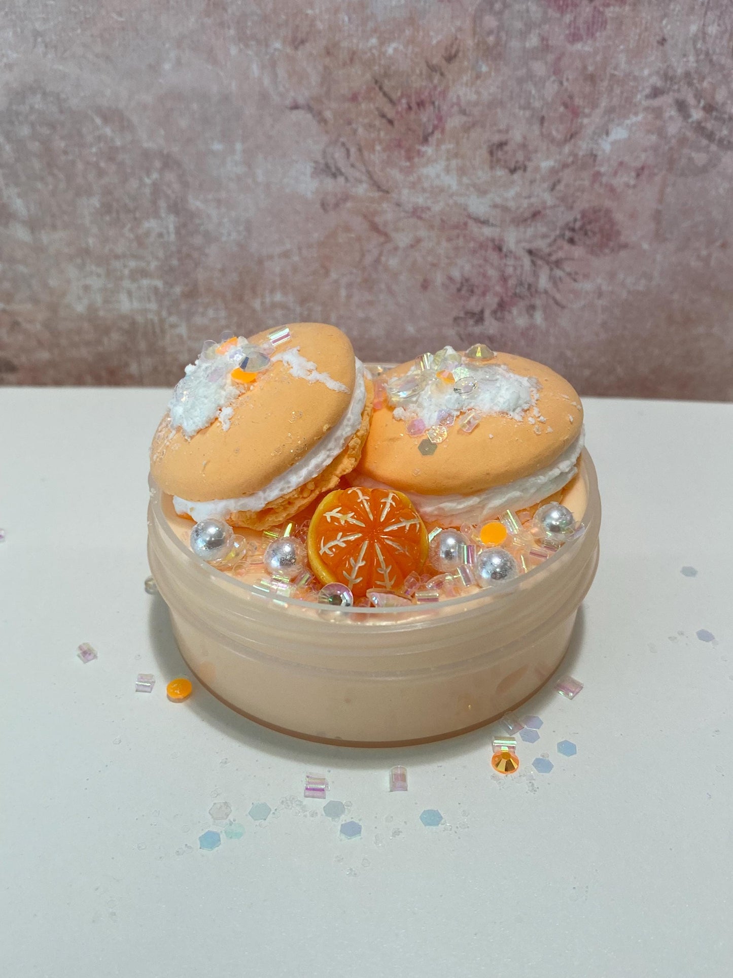 Orange Macaron Slime