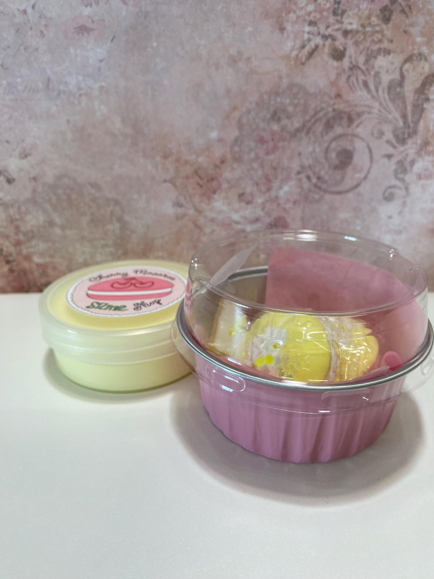 Lemon Macaron Slime