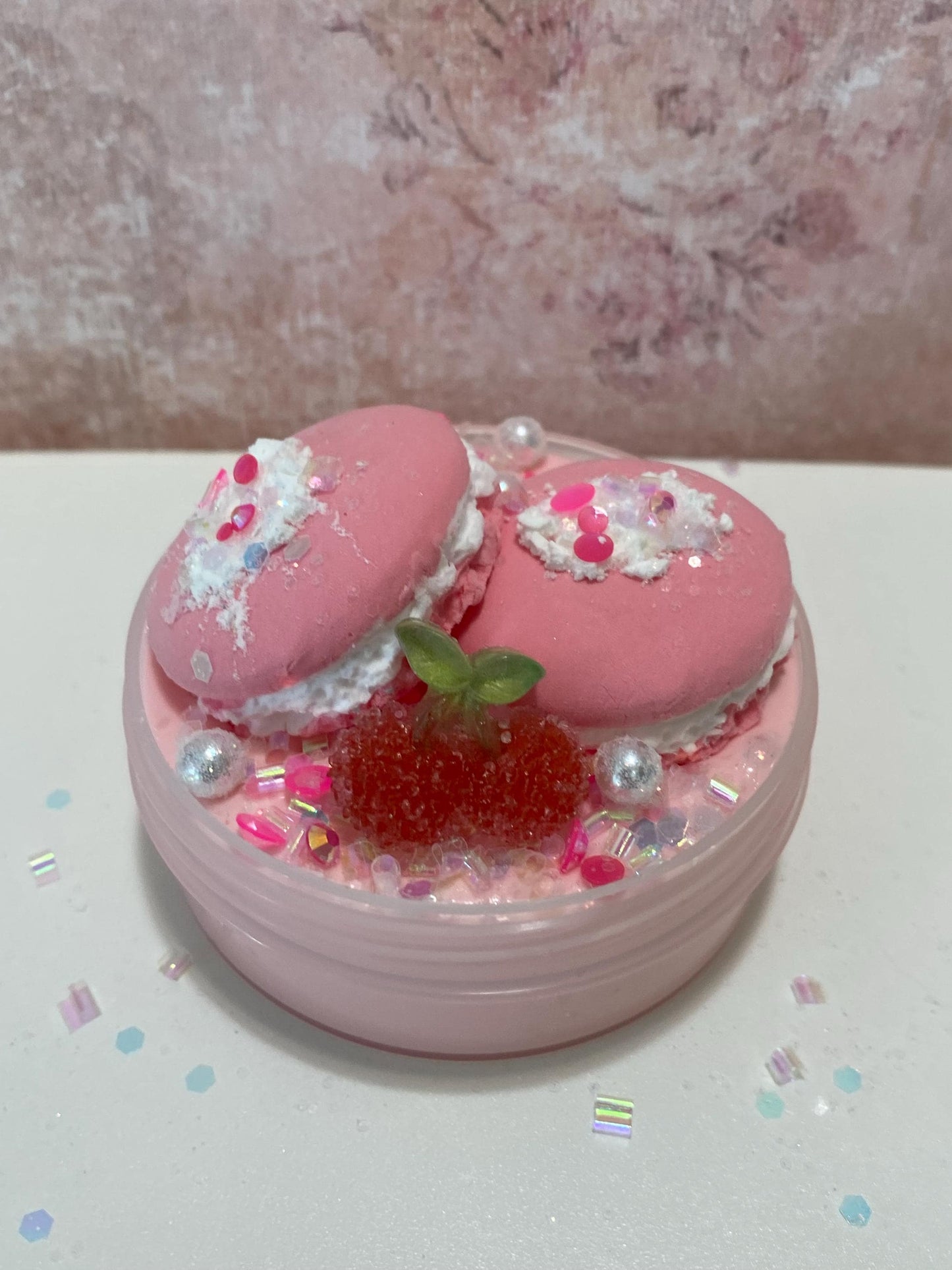 Cherry Macaron Slime