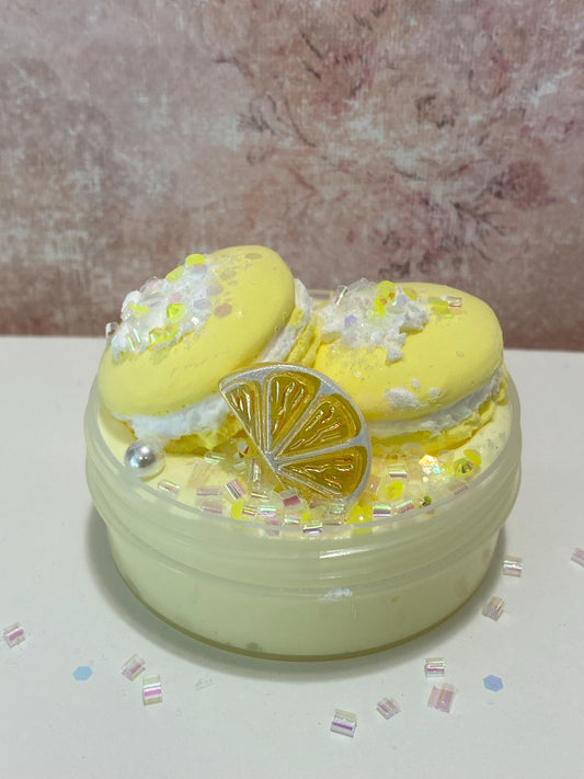 Lemon Macaron Slime
