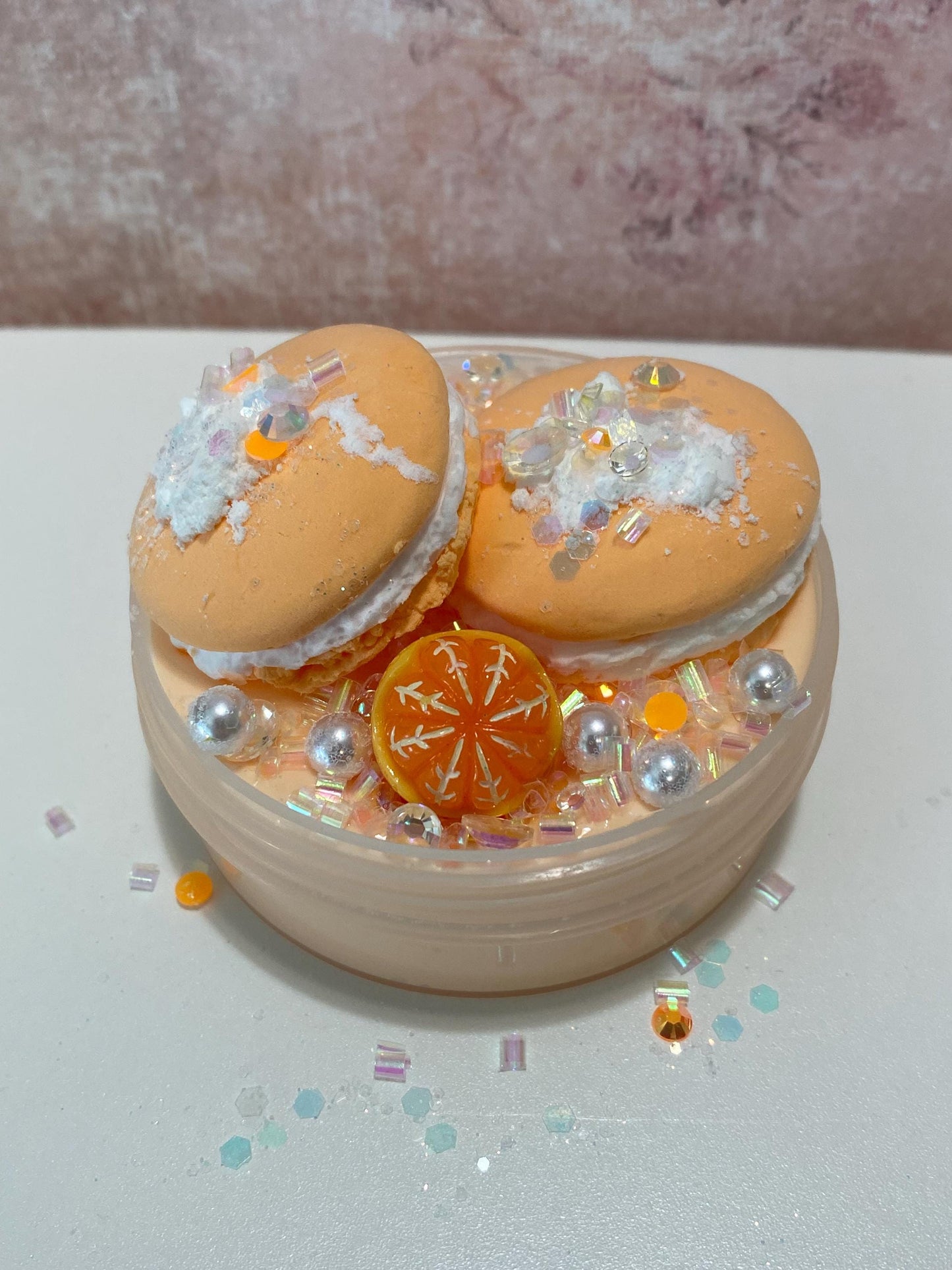 Orange Macaron Slime