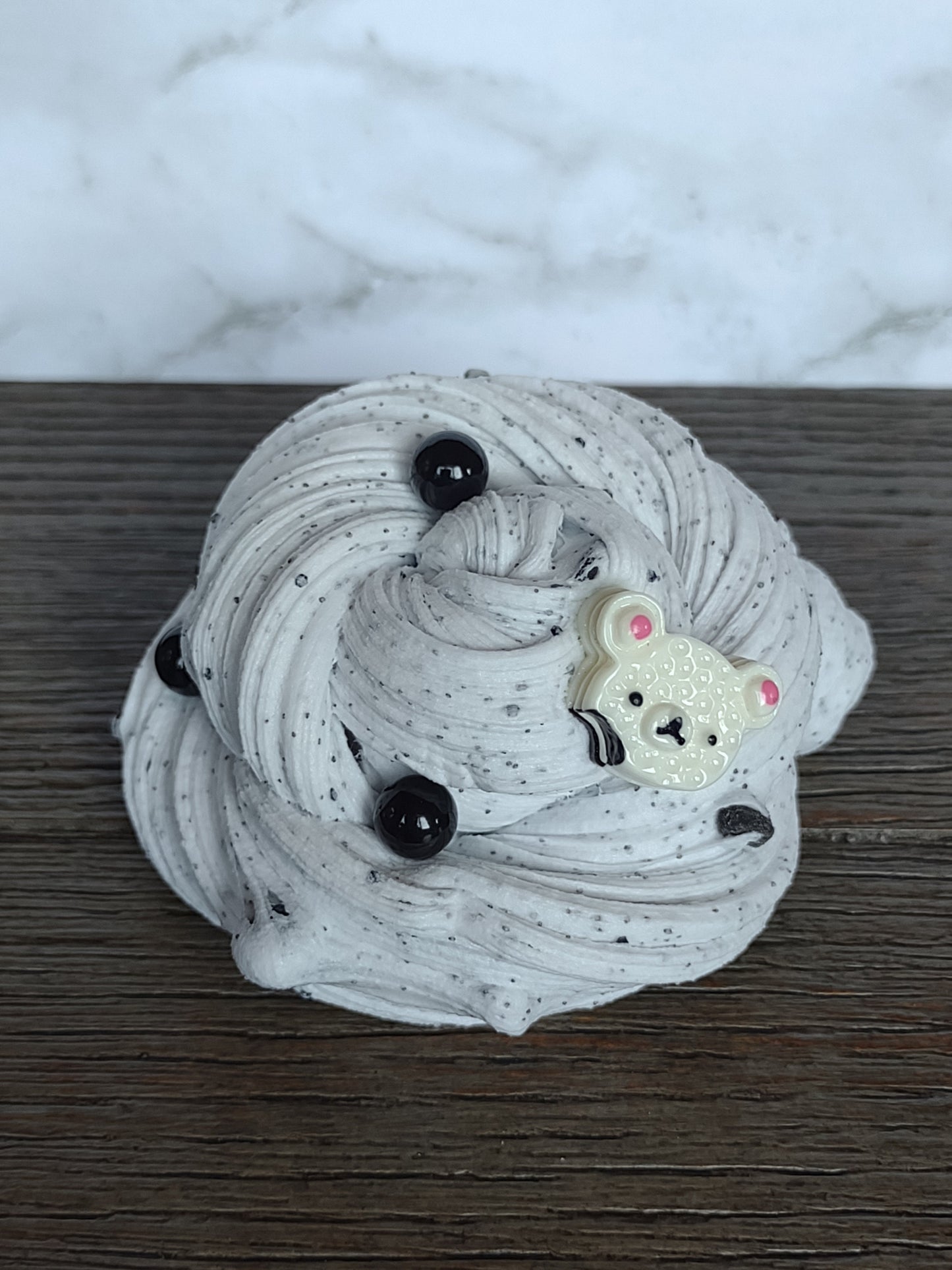 Cookies & Cream Boba Slime