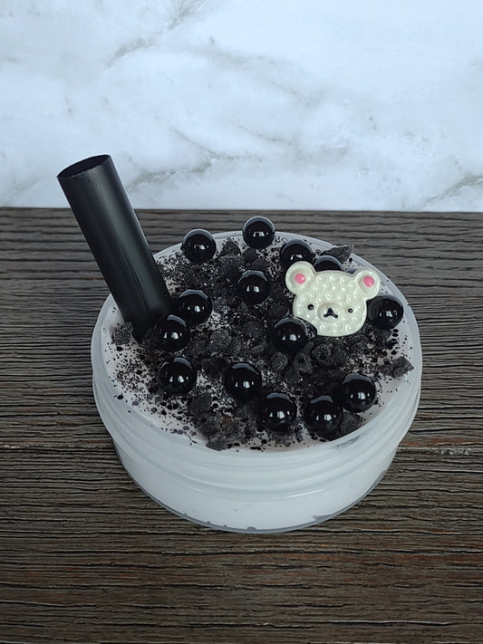 Cookies & Cream Boba Slime
