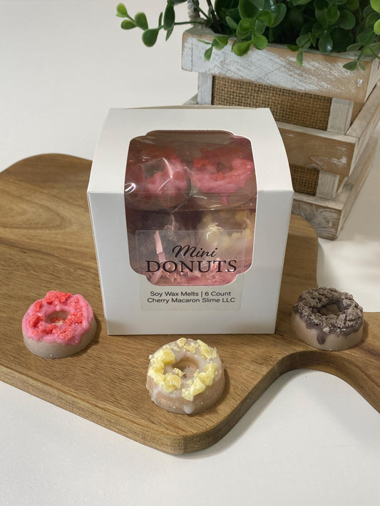 Mini Donuts | Soy Wax Melts | 6 count